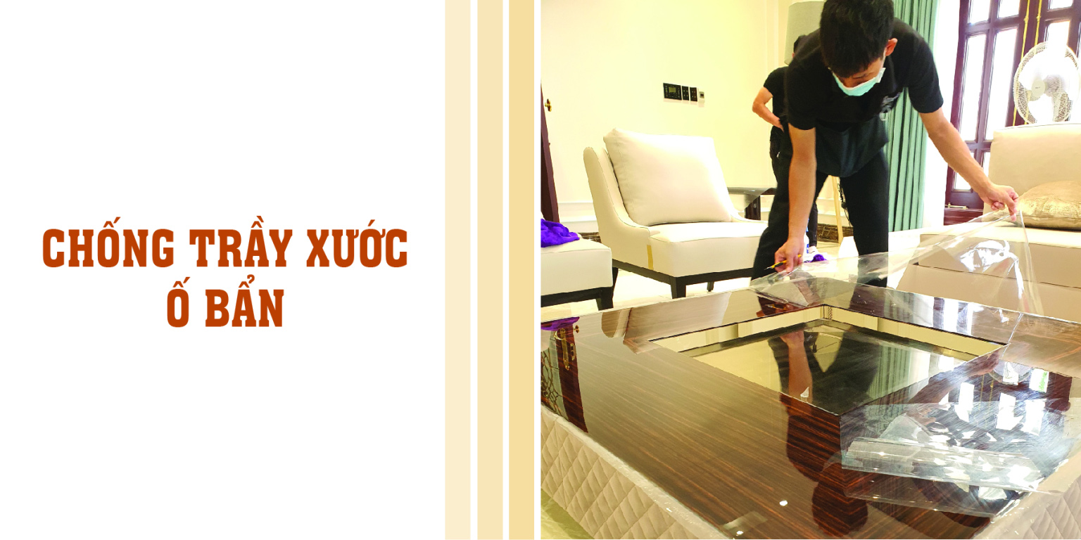 Có khả năng chống trầy xước, ố bẩn