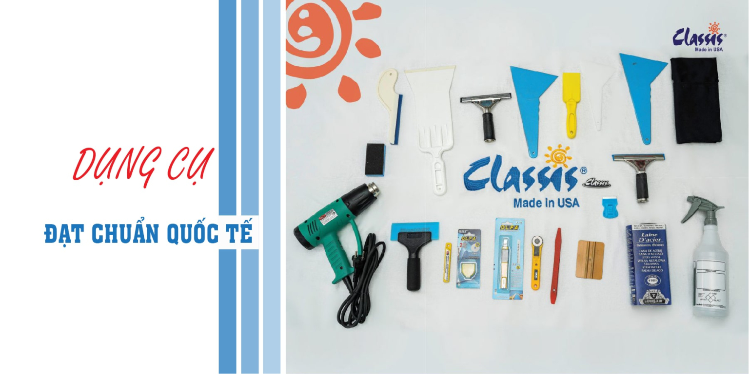 Dụng cụ dán phim chuyên nghiệp
