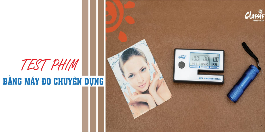 Kiểm tra phim cách nhiệt nhiệt bằng máy test chuyên dụng