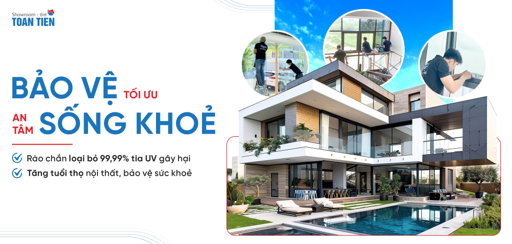 Dán phim cách nhiệt nhà kính, Chính hãng 100%