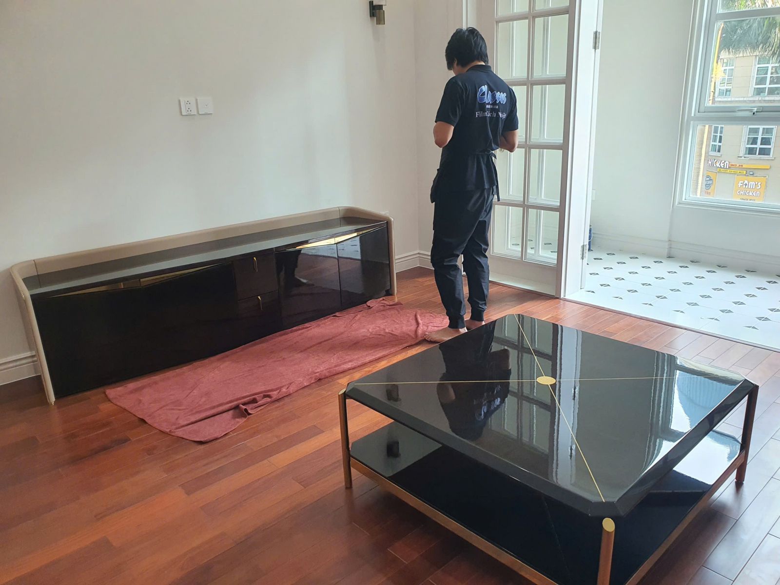 Công trình dán PPF nội thất TPU 7.5mil cao cấp tại The Manor Mễ Trì