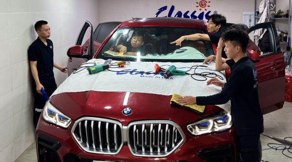 Dán phim cách nhiệt Classis cho xe ô tô BMW X6