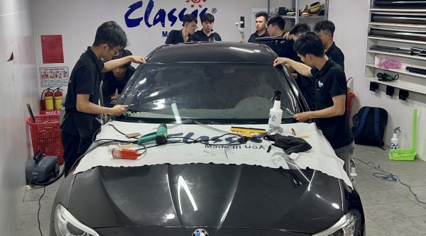 Dán phim cách nhiệt Classis cho xe ô tô BMW 520i