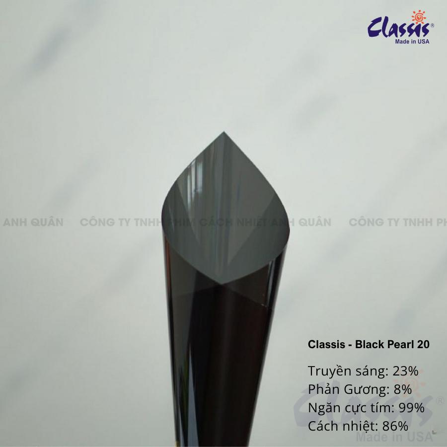 Phim cách nhiệt Classis – Black Pearl 20 Phim cách nhiệt Classis – Black Pearl 20