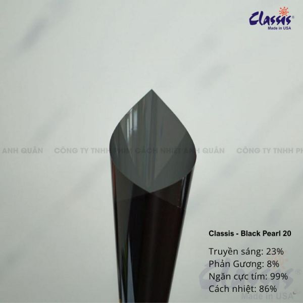Phim cách nhiệt Classis – Black Pearl 20