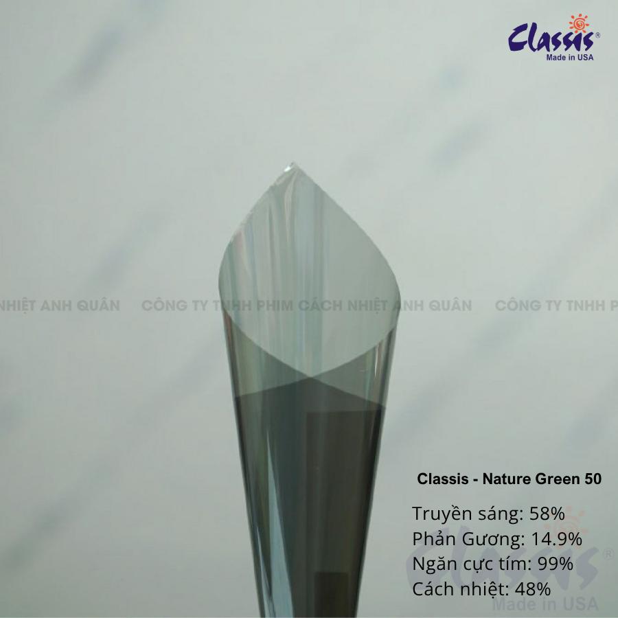 Phim cách nhiệt Classis – Nature Green 50