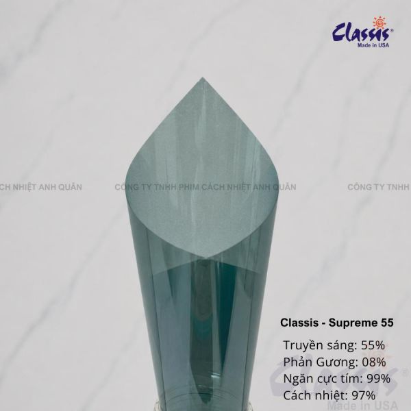 Phim cách nhiệt Classis – Supreme 55