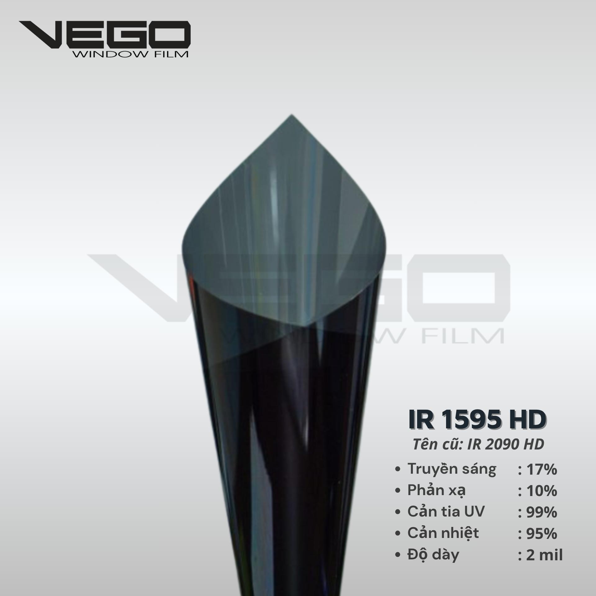 Phim cách nhiệt Vego – IR 1595HD