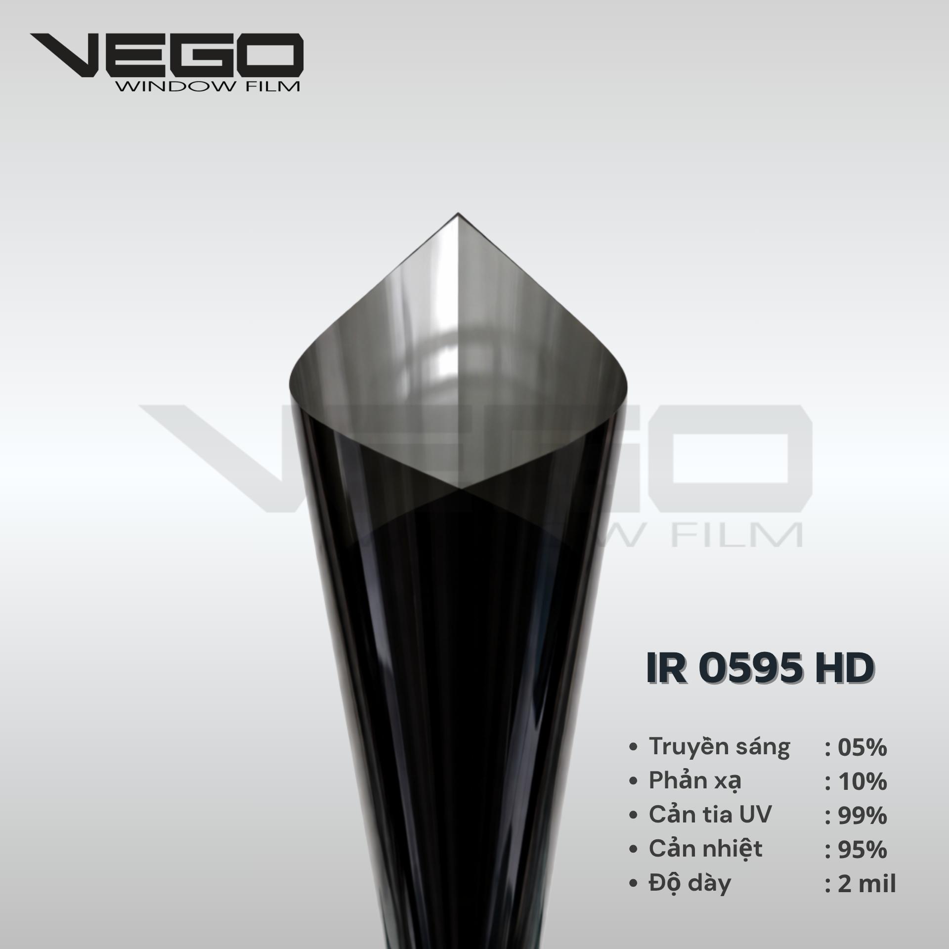 Phim cách nhiệt Vego: IR0595HD Phim cách nhiệt Vego: IR0595HD