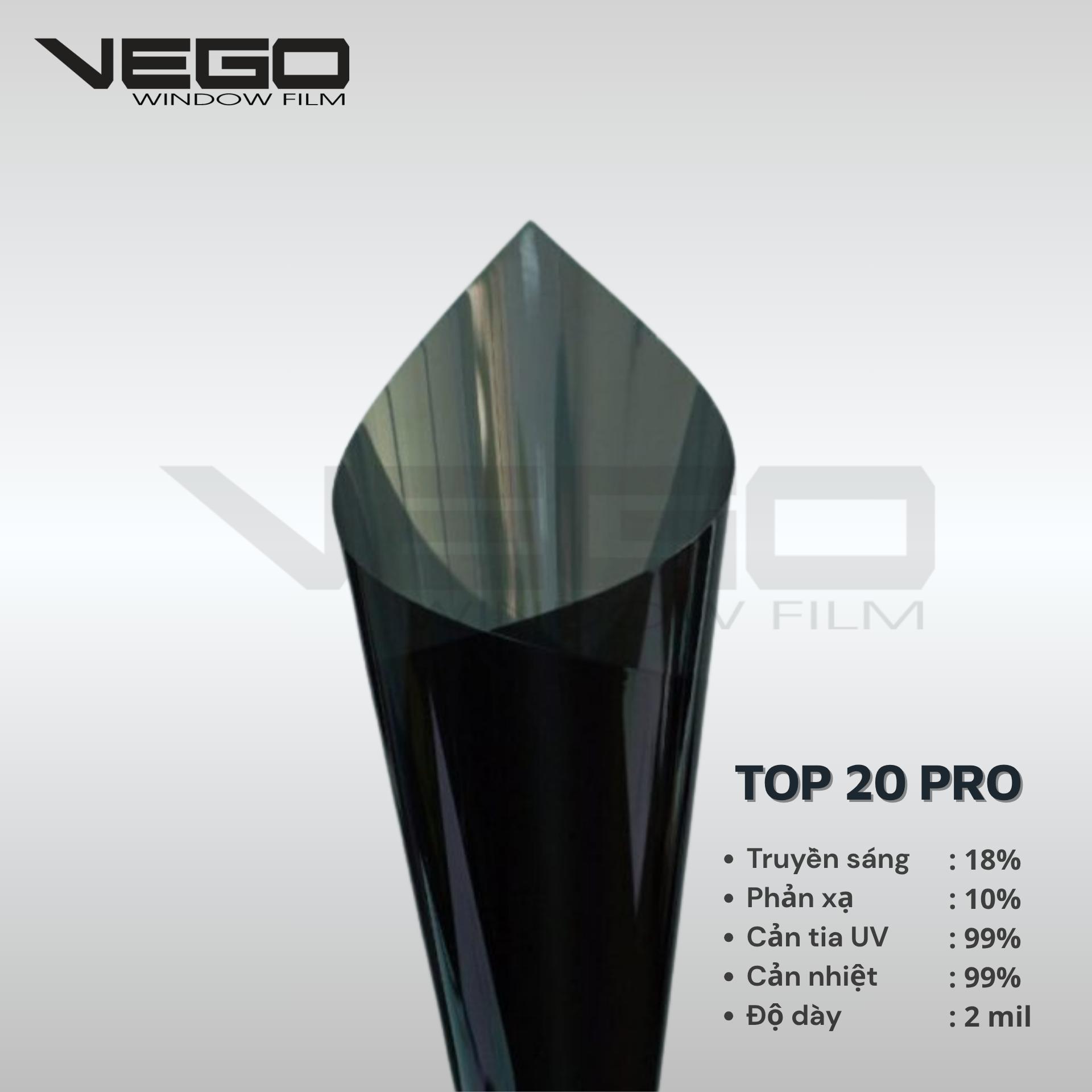 Phim cách nhiệt Vego – Top 20pro